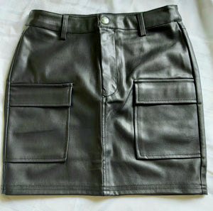 Leather Skirt Bottom