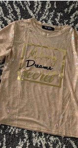 Metallic Dreams Top
